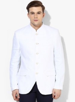 bestblazer white casual solid putih lazada indonesia bestblazer white casual solid putih lazada indonesia
