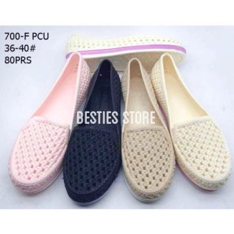 Besties Simply Flat Slip On Sepatu Fashion Wanita - Multicolor  
