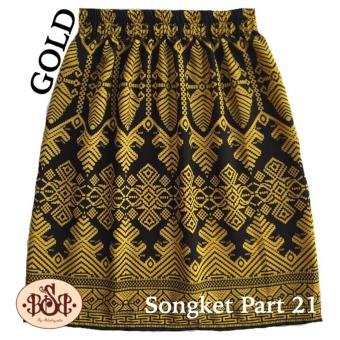 Bily Shop Bali Rok Songket Part 21 Gold  