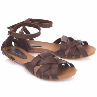 Blackkelly Flat Sandals Wanita - LIS 941  