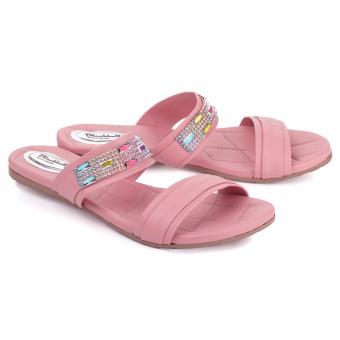 Blackkelly Sandal Flat Mia LJI 118 - Pink  