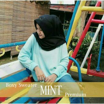 Boxy Sweater Premium (Mint)  