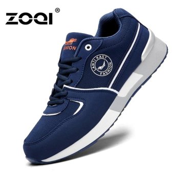 Breathable Sports Shoes ZOQI Men 's Fashion Casual Shoes Running Shoes (Blue) - intl  