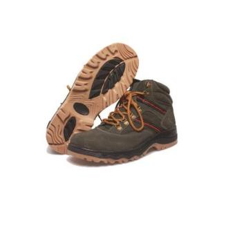 Bsm soga BRU 922 Sepatu Boots Tracking/Gunung Pria-Suede-bagus terbaru 2017 (Cokelat)  