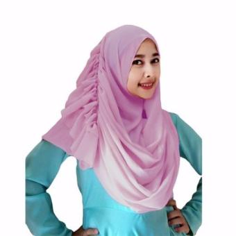 Cassanova Hijab Kerudung Semi Instan - Lavender  