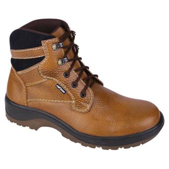 Catenzo Mp 160 Sepatu Boots Pria Tracking/Adventure-Kulit-Rubber Outsole-Bagus Dan Kuat (TAN)  