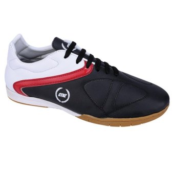 Catenzo Ns 093 Sepatu Sport Pria Futsal-Sintetis-Tpr Outsole-Sporty (HITAM Putih)  