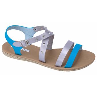 Catenzo Sandal Ankle Strap Wanita Tarsha JB 156 - Silver  