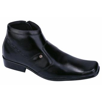 Catenzo Sepatu Pantofel / Formal Pria DFx037 Alto Black  