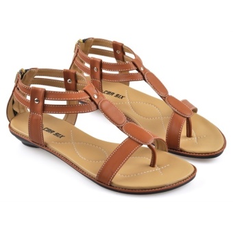 Cbr Six Sandal Teplek Tali Wanita Audrey MIC 202 - Coklat  