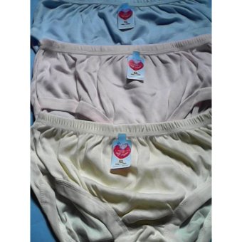 Celana Dalam Wanita - MultiColor ukuran XL - 3 Pcs  