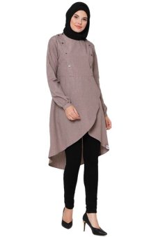 Clover Clothing Tunic Heidy - Mocca  
