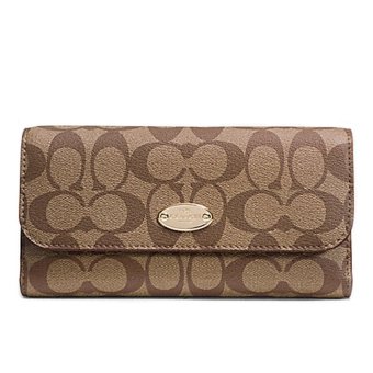 coach signature flap dompet wanita coklat lazada indonesia coach signature flap dompet wanita coklat lazada indonesia