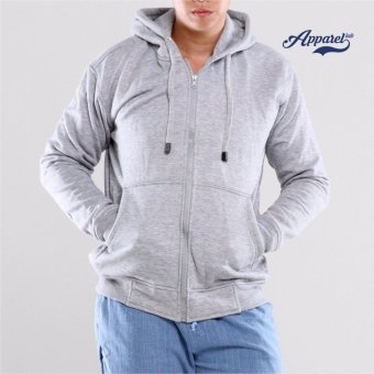 Collar Lab Hoodie Zipper (Misty Grey)  