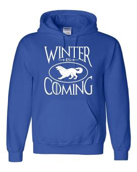 CONLEGO Adult Winter Is Coming Sweatshirt Hoodie Blue - intl  