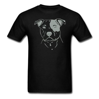 CONLEGO Fashion Men's Bull Head T-Shirts Black  