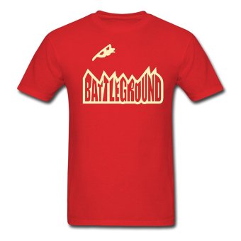 CONLEGO Hot Sale Men's Battle Ground T-Shirts Red  