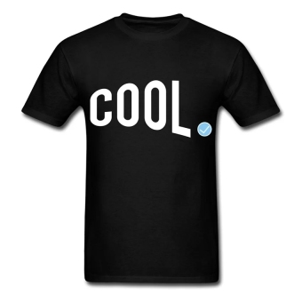 CONLEGO Men's 'Cool Verified ' T-Shirts Black  