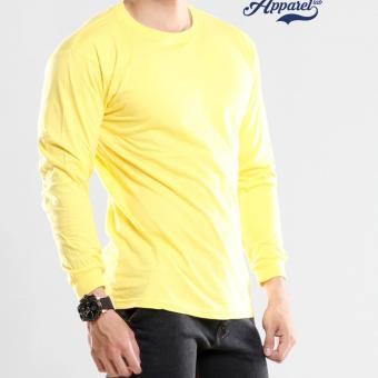 Cotton Lab Essential Long Sleeve Tee Baby Yellow  