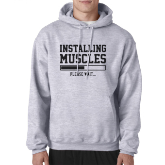 Cross In Mind - Hoodie Funny Gym Installing Muscles - Abu Misty  