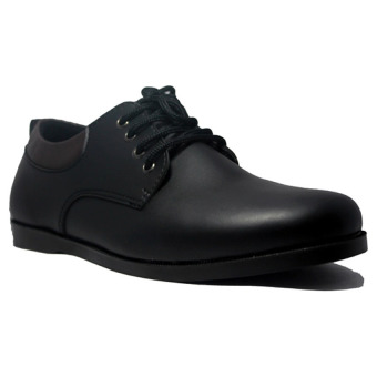 D-Island Shoes Formal Muller Luxury Leather - Hitam  