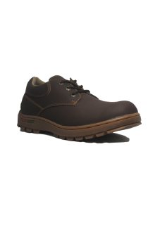 D-Island Shoes Low Boots Perfect Leather - Cokelat  