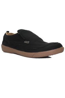 D-Island Shoes Slip On Reborn Special Leather Black  