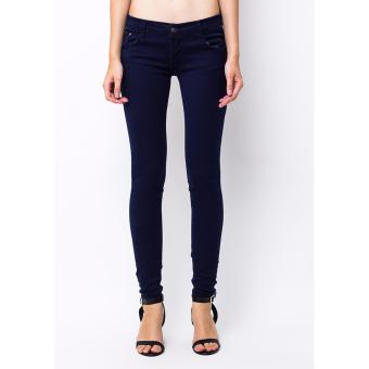 Dahlia Ladies Soft Jeans Fit Navy - Stretch  