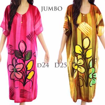 Daster Batik Baju Tidur Jumbo Rayon LD24  