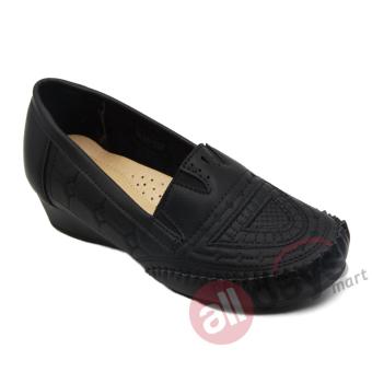 Dea Sepatu Flat / Trepes / Selop / Moccasin Flat Shoes 1611-023 - Black  