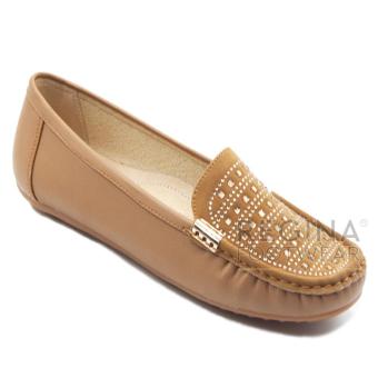 Dea Sepatu Flat / Trepes / Selop / Moccasin Lady Flat Shoes 1611-044 - Yellow  