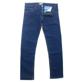 DEcTionS Celana Jeans Pria Skinny/Pensil Promo - Biru Wash  