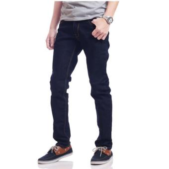 DEcTionS Celana Jeans Stretch Panjang Pria Model Slimfit - Navy  