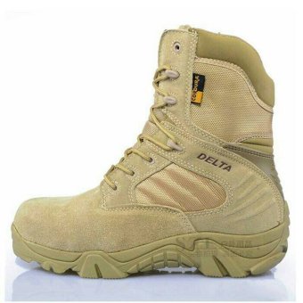 Delta Sepatu Cordura Tactical Boots 8" Tan(gurun)  