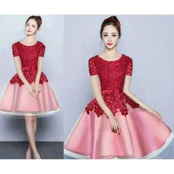 Dress Riley Merah  