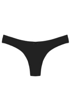 Ekouaer Women's Thong Panties Underwear Assorted 3 Pack - intl  