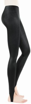 EOZY Fashion Women's Free to Live Seamless Fleece Lined Leggings (Black) - intl  