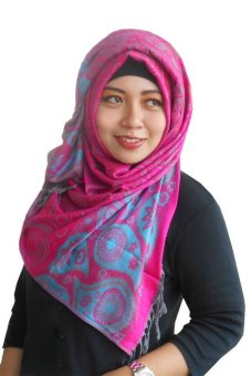 Espro Hijab Phasmina Nay Motif - Pink  
