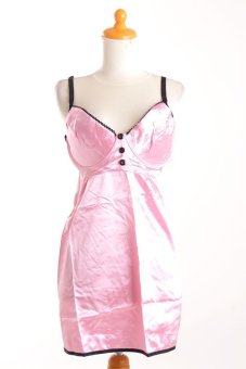 Eve Lingerie Baju Tidur Jumbo-LIBG080B-Pink  