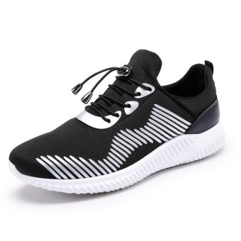 Fashion Breathable Sports Shoes Men Trends Sneakers (White) - intl  