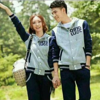 FASHION FLOWER-JAKET COUPLE QING LUOC-ABU NAVY  