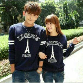 FASHION FLOWER-SWEATER COUPLE ESSENCE LP NAVY  