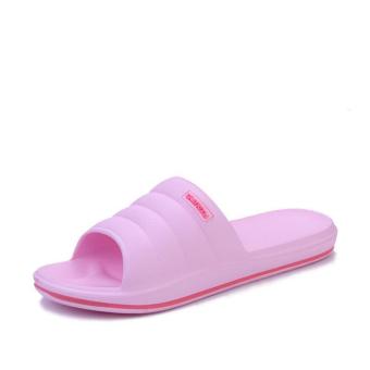 Fashion lovers home slippers men and women shoes 16(Pink) - intl  