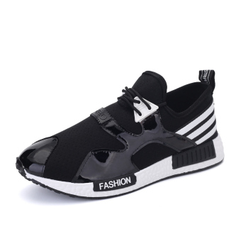 Fashion Sneakers, Street Fashion Summer Fashion Shoes, Men's Fashion (Black) - intl  