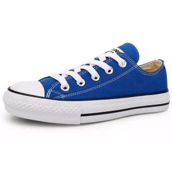 Fashion sneakers, street leisure series of shoes, men's Fashion, fashionable canvas shoes, color variety(blue) - intl  