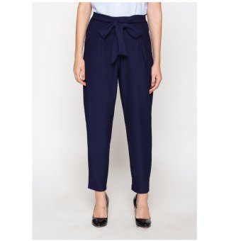 Front tied kullote - Navy  