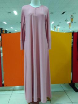 Gamis Jersey Polos Yelly  
