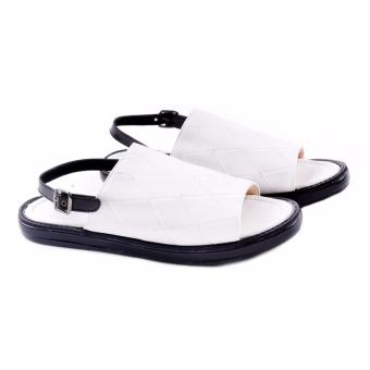 Garucci sandal Flip Flop Wanita 295 - white combi  