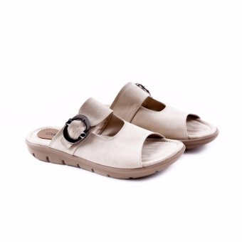Garucci sandal Flip Flop Wanita 301 - cream  