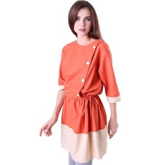Geearsy Dress Wanita 30- Orange  
